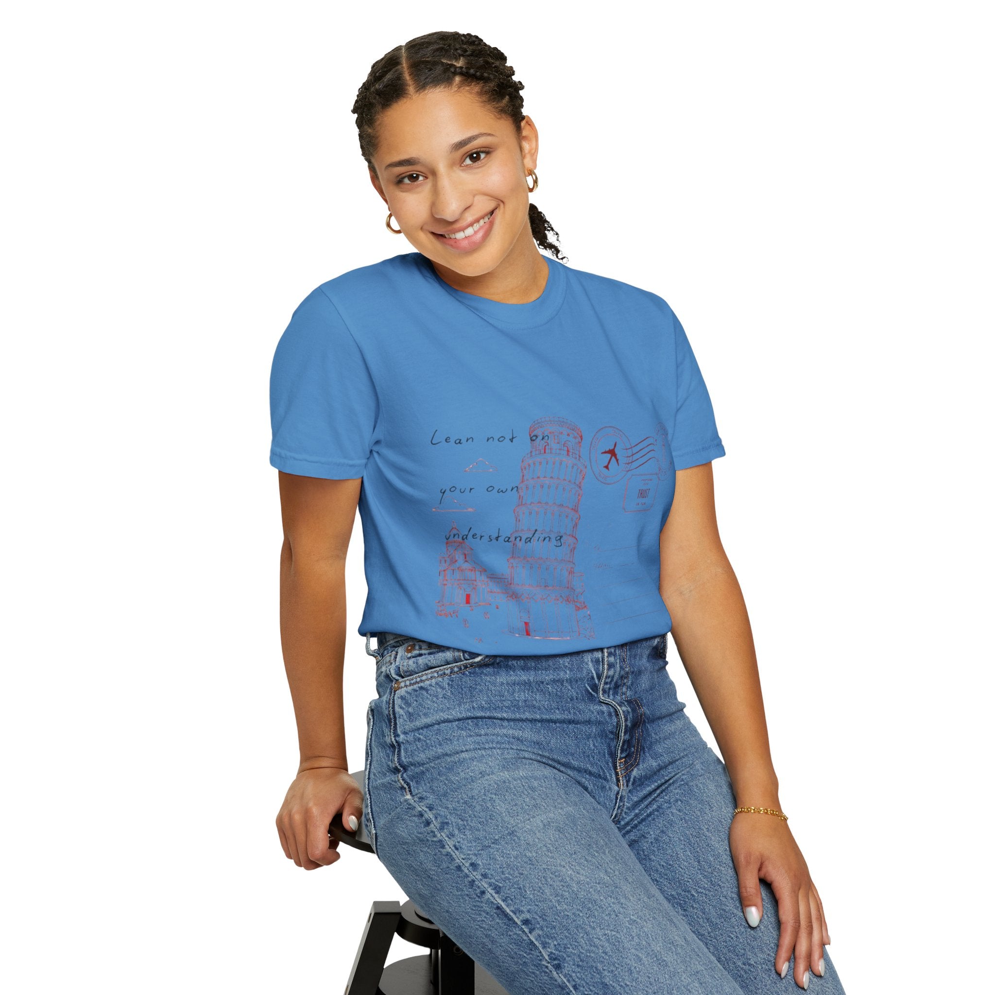 Women’s “LEAN NOT” Unisex Garment-Dyed T-shirt