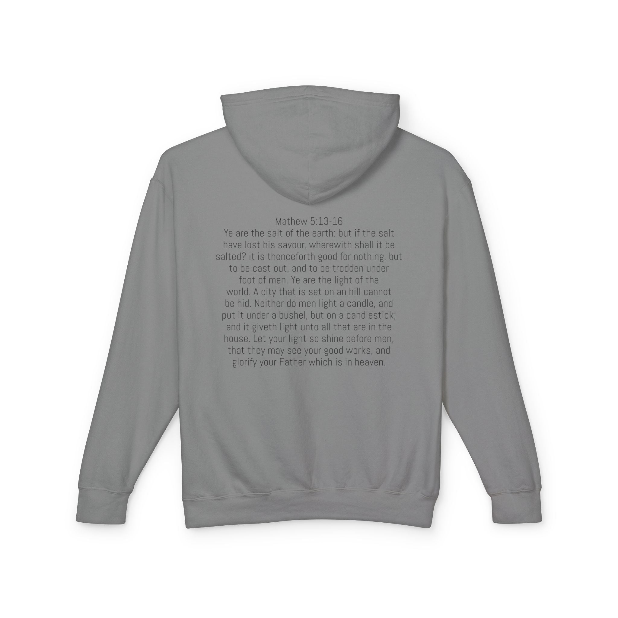“Salty and lit” Unisex Lightweight Hooded Sweatshirt