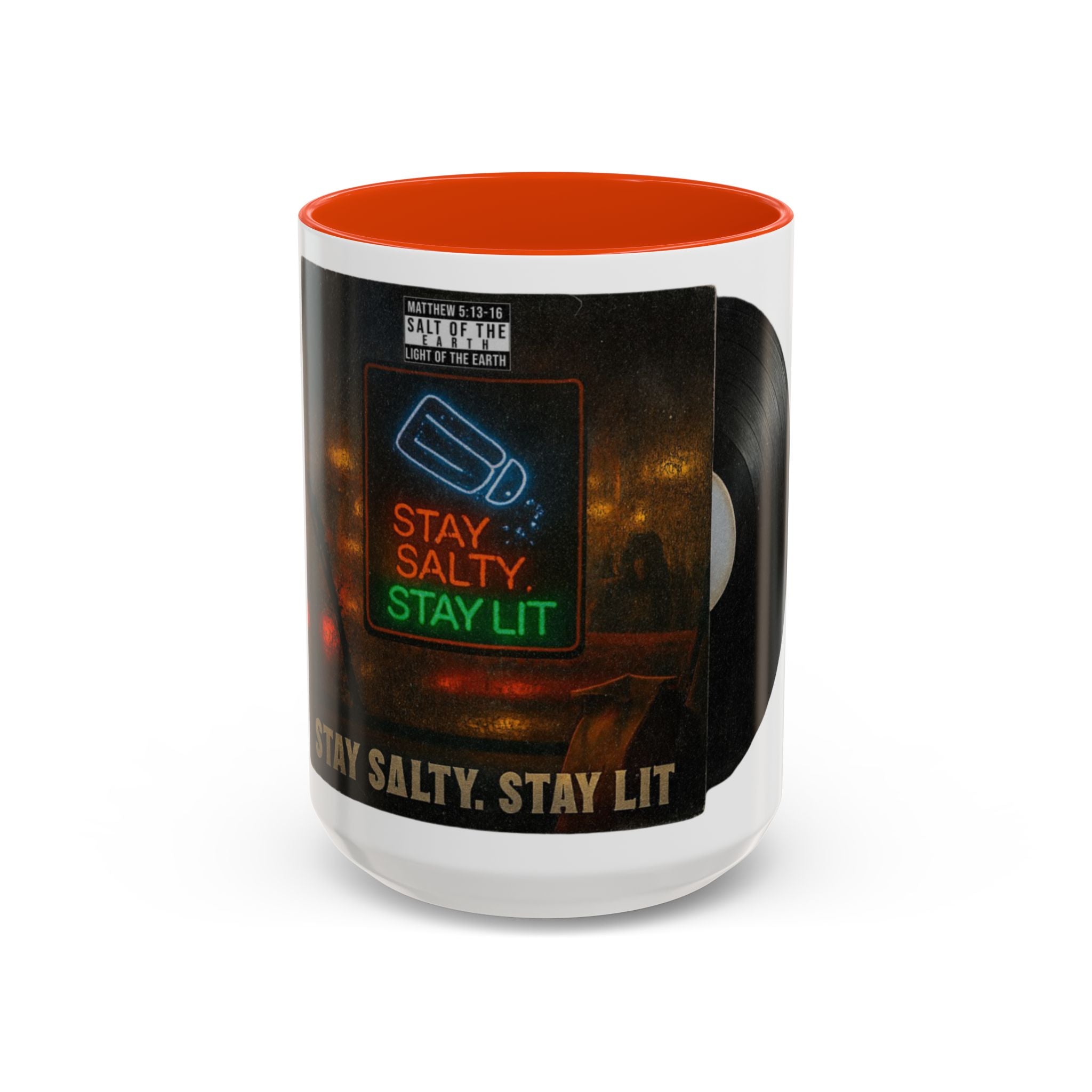 “Stay salty”  Colorful Mugs (11oz, 15oz)