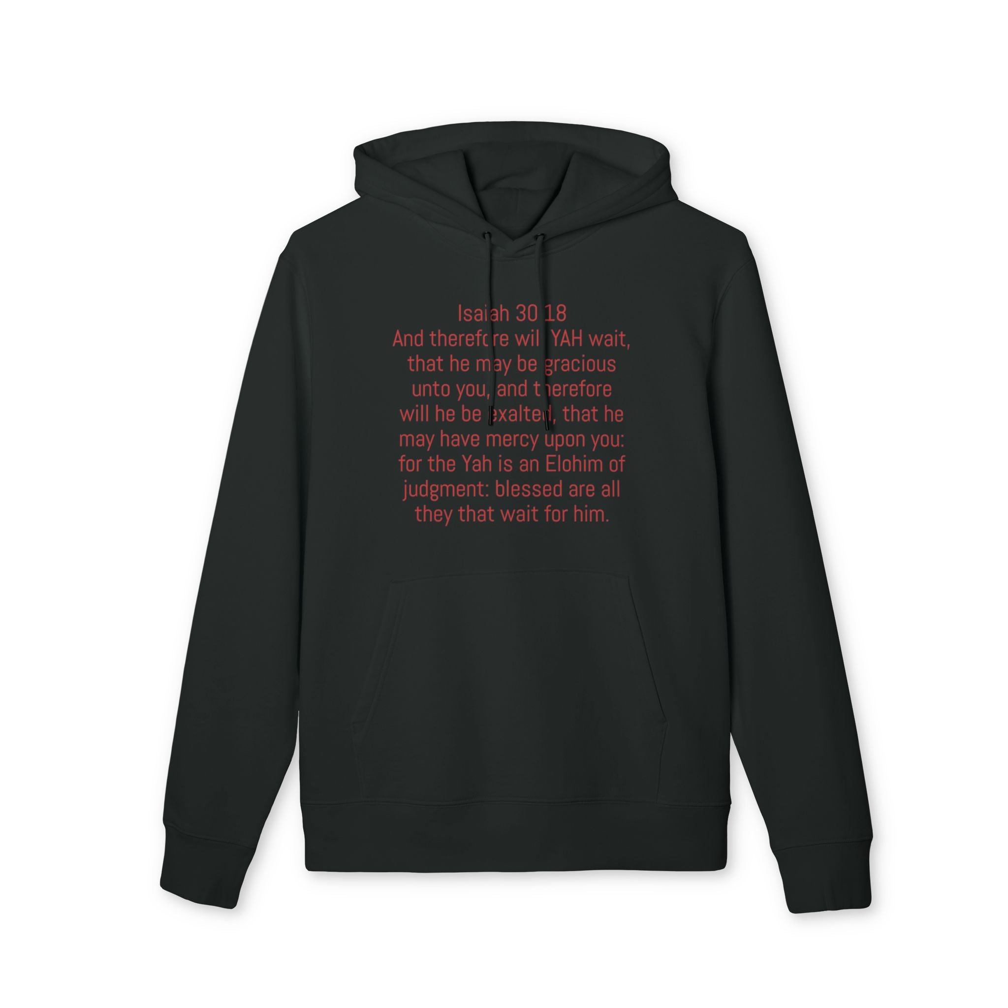 “YAH’S  plans” heavy Hoodie
