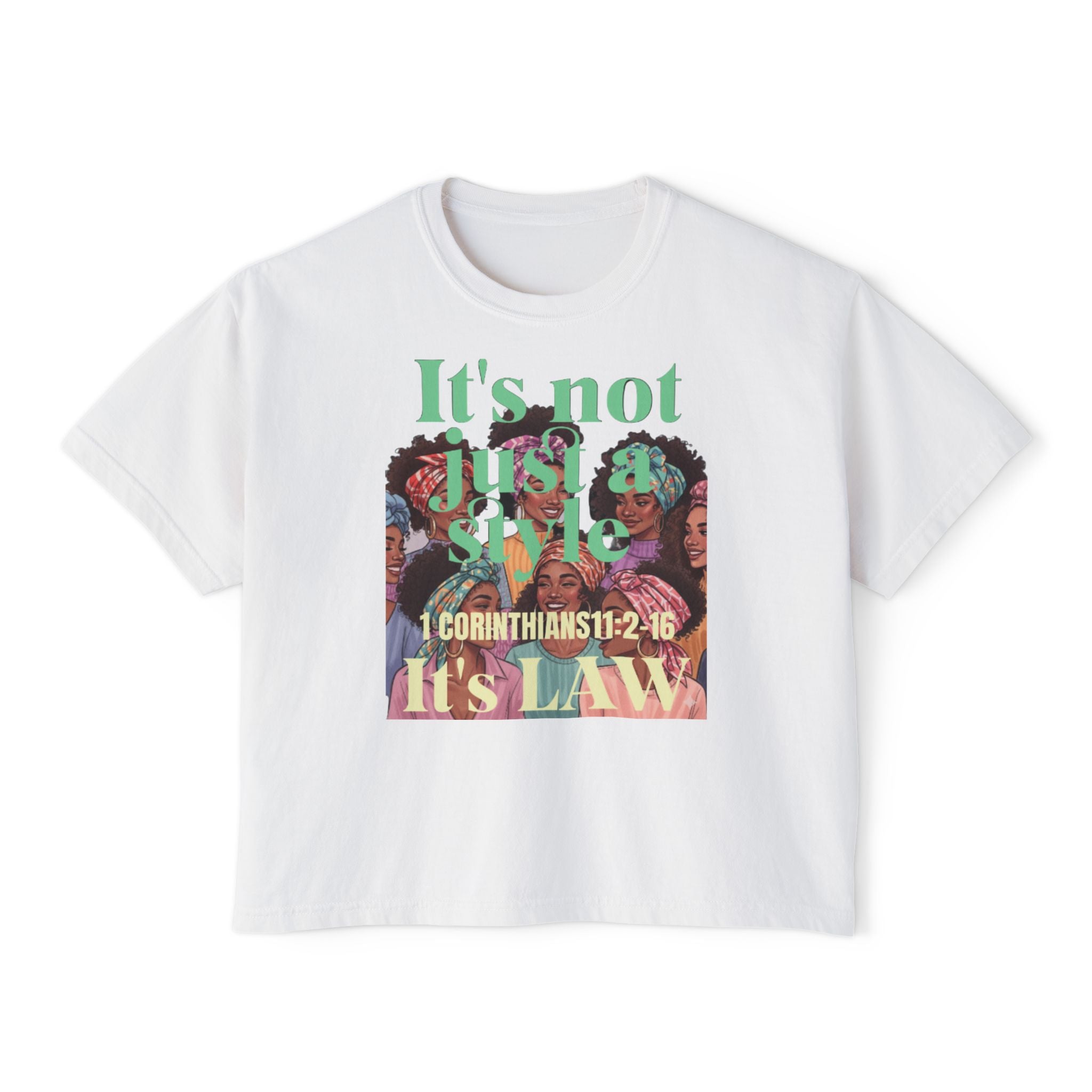 Not just a style Women's Boxy Tee