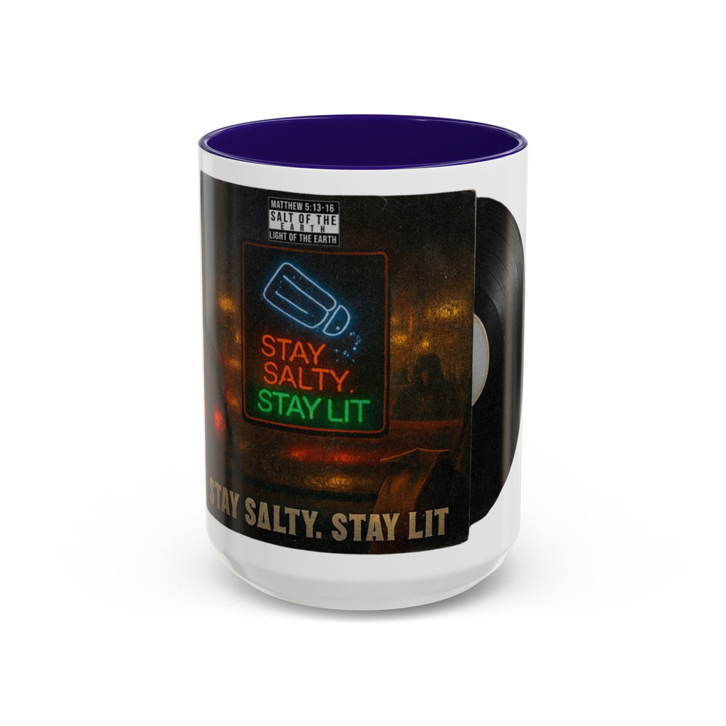 “Stay salty”  Colorful Mugs (11oz, 15oz)