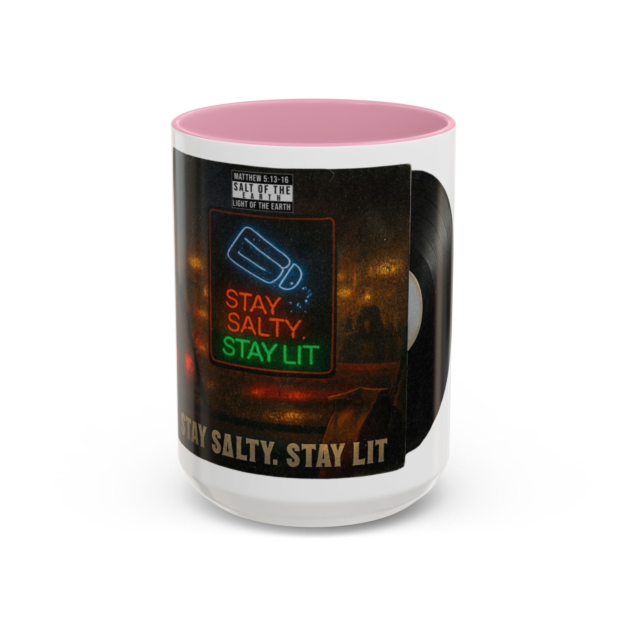“Stay salty”  Colorful Mugs (11oz, 15oz)