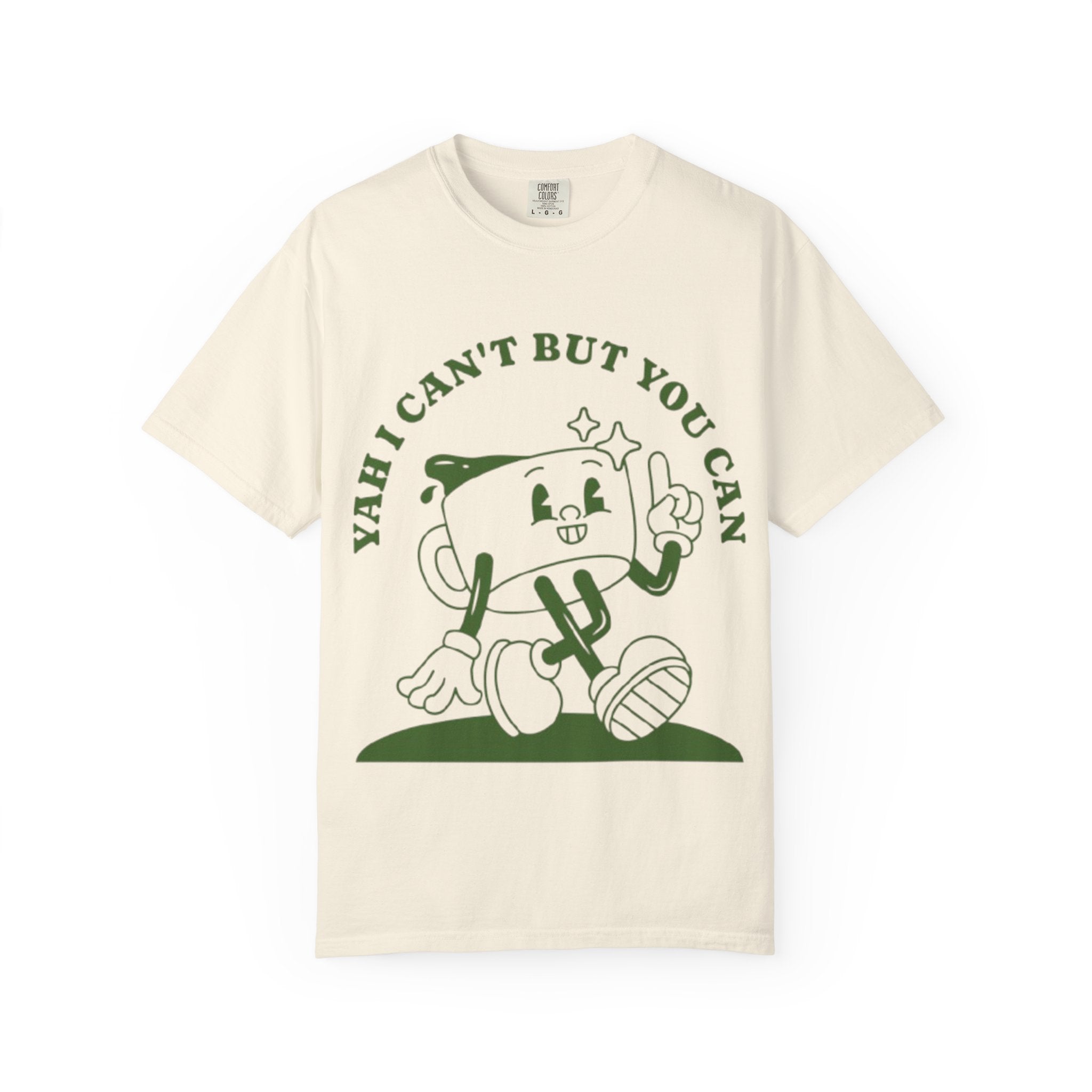 “YAH can” Unisex Garment-Dyed T-shirt