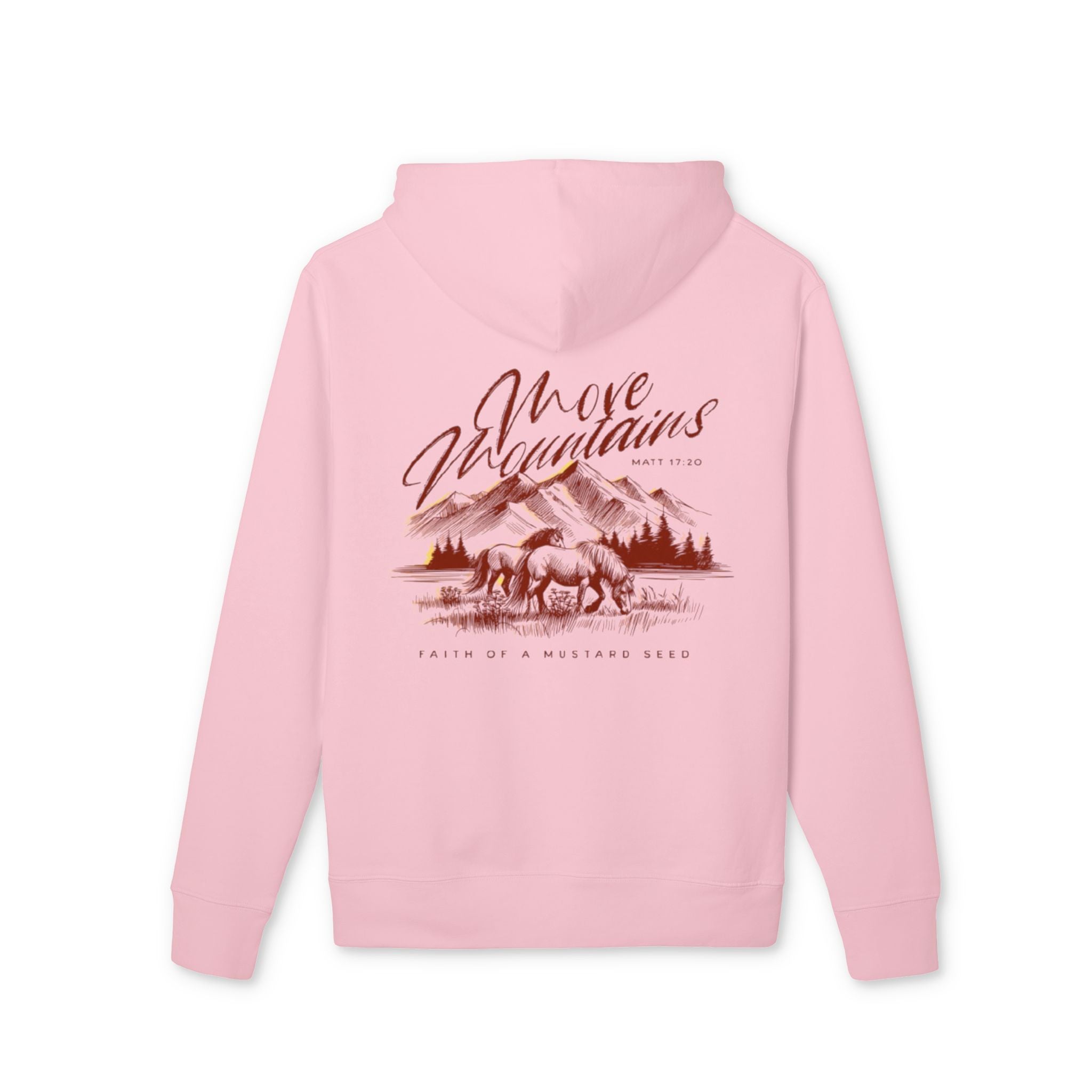 “Move mountains” Heavy Hoodie