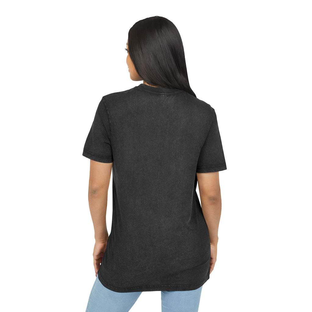 “YHWH” Acid Washed Round Neck Tee