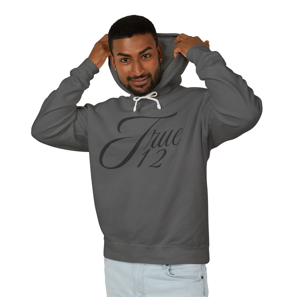 “True12” Unisex Lightweight Hooded Sweatshirt