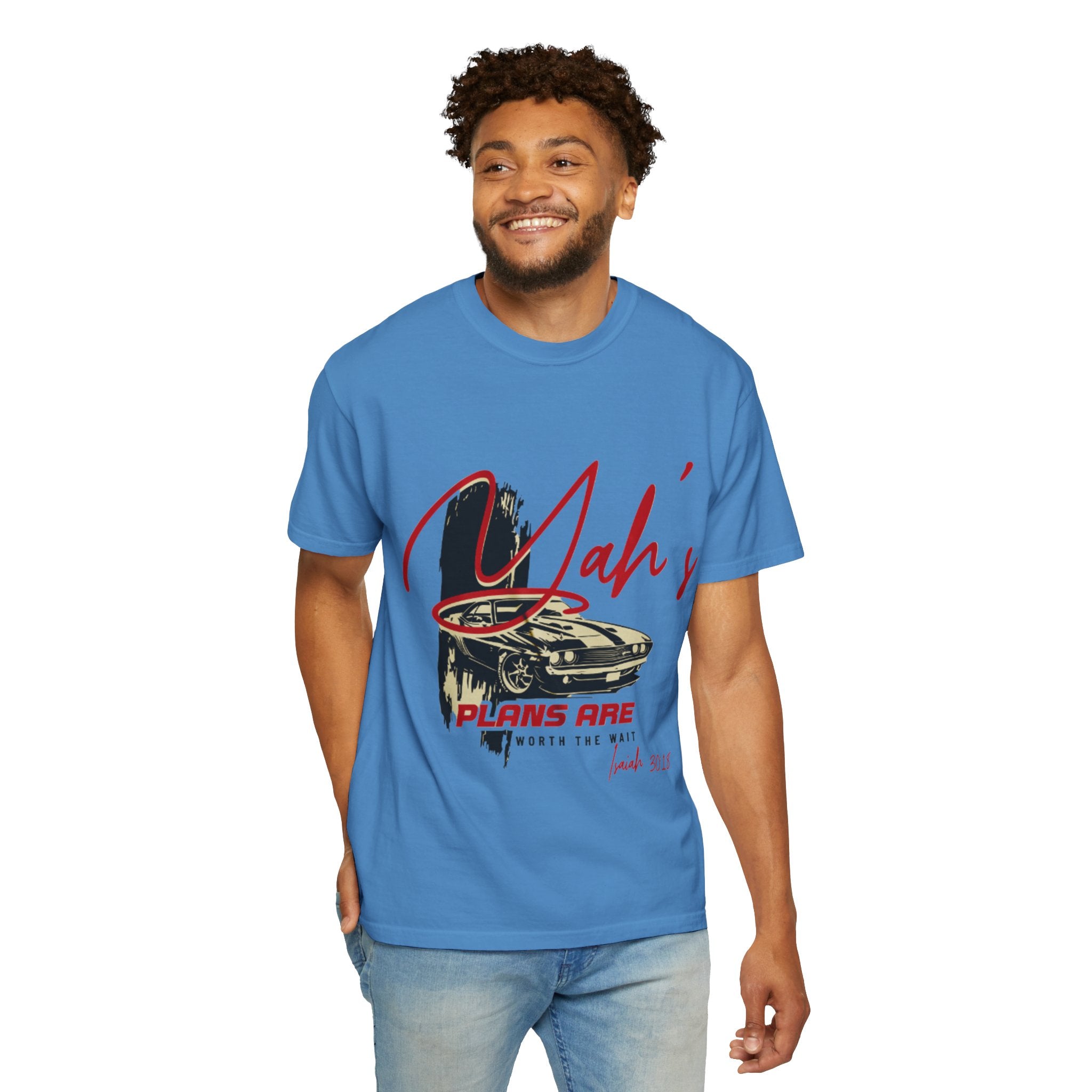 “YAH’s plans” Unisex Garment-Dyed T-shirt