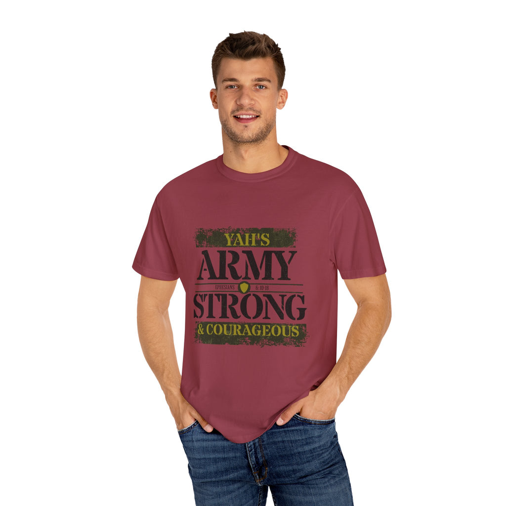 “Yah’s Army” Garment-Dyed T-shirt