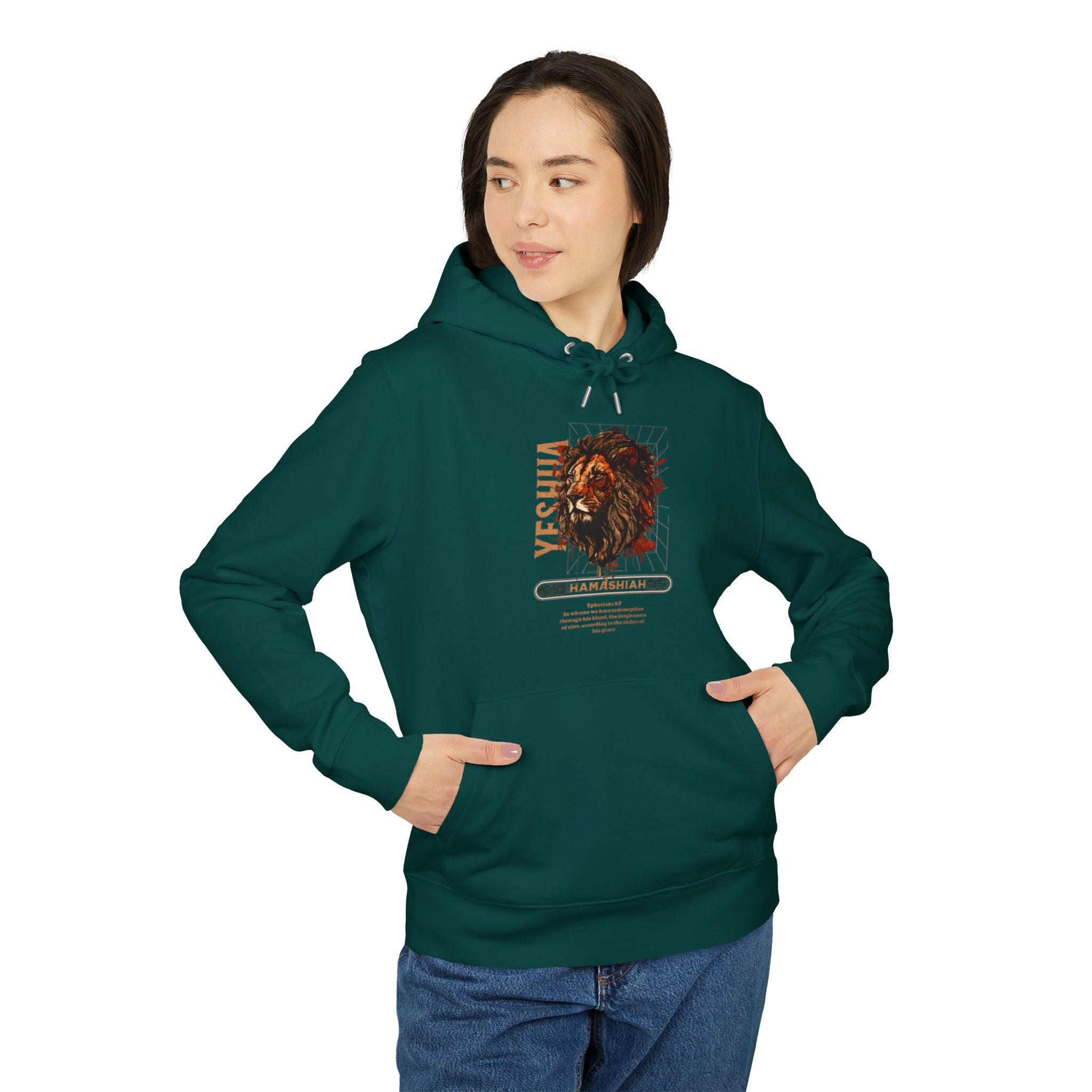 Women’s “YESHUA HAMASHIAH” heavy Hoodie