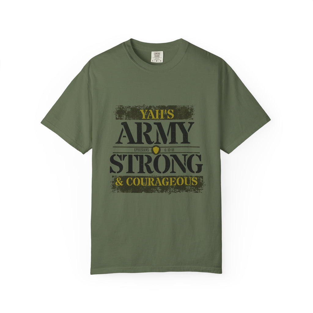 “Yah’s Army” Garment-Dyed T-shirt