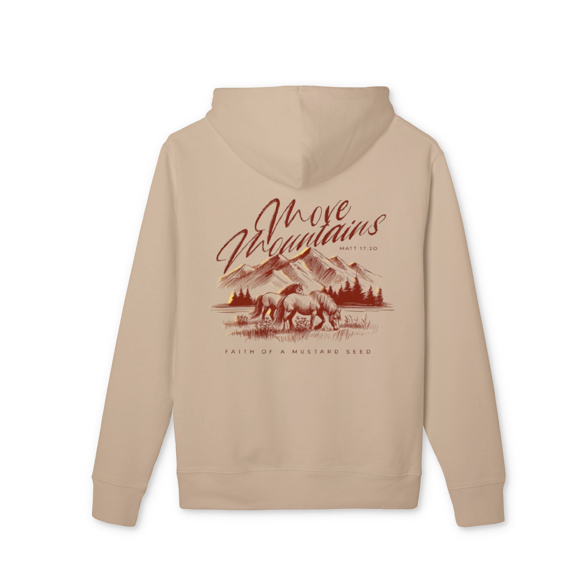 Women’s “Move mountains” Heavy Hoodie